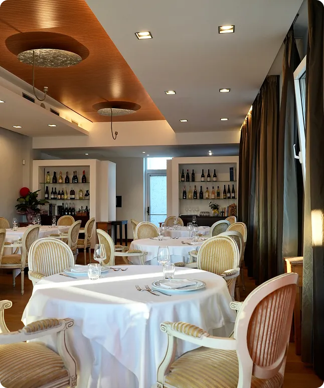 Interni del Ristorante LunaSei a Rubano